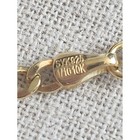 Child Sterling Silver 1 10 10k Gold Plated  Id Bracelet Figaro Link Engraveable