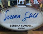 2026 Donruss Wnba Serena Sundell Gold Lava     d 11 15 Auto  tts-ss Seattle Nint 