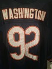 Vtg Rare Reebok Nfl Eqt 60   4xl Chicago Bears Washington  92 Jersey Authentic 