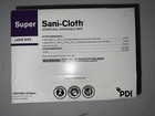 4 Boxs Pdi Super Sani-cloth Large Disinfecting Wipes 5  X 8   h04082  Box Of 50