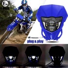 Dot Led Headlight  blue Fairing For Yamaha Wr250r Wr250f Wr450r Wr450f 2013-2023