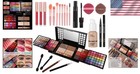 Professional Full Makeup Kit - Eyeshadow  Lipstick  Brushes