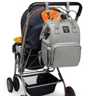 Maternity Diaper Backpack Waterproof Baby Nappy Bag Stroller Straps Nursing Tote