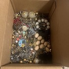 11 Lbs   Lot Box Vintage Craft Fashion junk Jewelry To Now New   Pre Owned