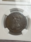 1794 Great Britain  Hampshire 1 2 Penny  dh-15  - Ngc Ms62 - Conder Token