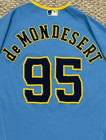 2023 City De Mondesert Size 42 Milwaukee Brewers Game Used Issued Jersey Mlb