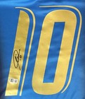 Francesco Totti Signed Italy Blue Puma Soccer Jersey Bas