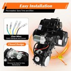 125cc 4stroke Atv Engine Motor Semi-auto W reverse Electric Start For Go Karts
