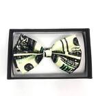 Money Design Polyester Tuxedo Classic Bowtie Neckwear Unisex Pre-tied Bow Tie 
