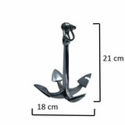 Decorative Small Metal Ship Anchor Maritime 8 5 Inches