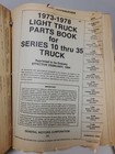 1973-78 Gm Light Truck Illustration Book Catalog Series 10 Thru 35 sr 7