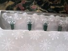New Disney Parks Mickey Mouse Icon White Christmas String Lights Set Of 30