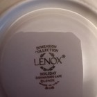 Lenox Vintage China Saucer Plate Dish Gold Trim Christmas Set Of 3