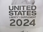 2024 Whitman H e  Harris Liberty 1 Stamp Supplement For United States Stamps