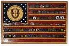 Us Army 5th Special Forces Group Challenge Coin Display Flag 70-100 Coins Trad