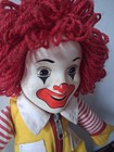 Ronald Mcdonald Vintage 80 s Plastic Head Doll