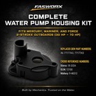 Water Pump Impeller Repair Rebuild Kit For Mercury 30 40 50 60 70 Hp 46-77177a3