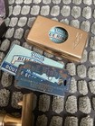 Vintage Gillette Gold Tone Safety Razor In The Original Case With Blades Usa