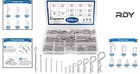 304 Stainless Steel Cotter Pin Assortment Kit - Durable 200pcs Fastening Solu   