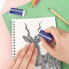 6 Pack Erasers  Large White Erasers For School Office  Art Eraser For Drawing