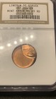 Lincoln 1c Struck Off Center Mint Error Ms 65 Rd