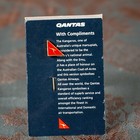 Vintage 1980 s Qantas Airlines Air Hostess Crew Kangaroo Pin