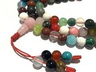 Genuine 7 Chakra 7 Stone 108 Beads Mala Meditation Yoga Om Bracelet Necklace 01