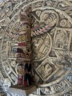 Vintage Winged Thunder Bird Totem Pole Handcrafted Native 10 