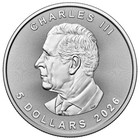 2026 Canada Silver Maple Leaf - 1 Oz -  5 - Bu