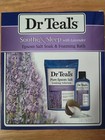 Dr  Teal s Soothe   Sleep With Lavender Epsom Salt Soak   Foaming Bath Set