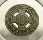 Very Old Spokane  Wa United Railways Transit Trolley Token - Washington