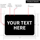 Personalized Custom Metal Aluminum Sign For Outdoor  Indoor  Home Office   12x8 
