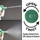 Carcarez Heavy Duty Chemical Resistant Trigger Sprayer Spray Bottle Nozzle Head