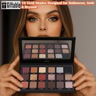 Matte Eyeshadow Palette Pro 18 Colors Pigmented Shimmer Glitter Eye Shadow Palet
