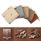 5 Pack Baby Muslin Washcloths Newborn Cotton Gauze Towels Soft Face Bath Clo