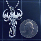 Scorpion Necklace Tribal Stainless Ball Chain New Vintage Scorpions Pendant
