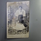 Filipino Woman Portrait Photo Postcard Early 1900s Traditional Attire Artura