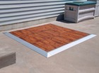 Portable Dance Floor 20  X 20  Commercial Wood Grain Event Party Waterproof Tile