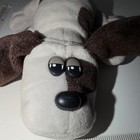 Tonka Pound Puppies 1985 Small Plush Stuffed Dog Brown Spots Pp Logo Korea