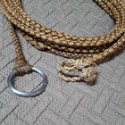 Argentine Braided Rawhide 36  Lariat Lasso Rodeo Ranch Gaucho Leather Western   