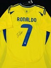 Cristiano Ronaldo Signed Al-nassr Pro Style Soccer Jersey Coa