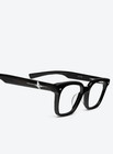 Gentle Monster Alto 01 Black Square Acetate Eyeglasses Frame Clear Lens Unisex 
