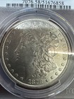 1878 7tf Reverse Of 1879 Morgan Silver Dollar Pcgs Graded Au58