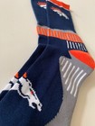 Denver Broncos Adult Socks- 1 Pair- Large - Brand New Free Shipping  e1 
