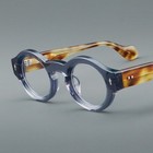 Acetate Retro Round Reading Glasses Full Rim Women Men Readers Eyeglass Frames