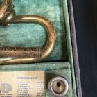 Vintage Brass Cornet With Original Fitted Case