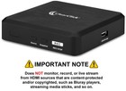 Hd Video Capture Box Platinum For Hdmi  Rca  Av  Vga  Ypbpr  Vhs  Dvd  Camcorder