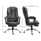 Leather High Back Executive Office Chair Swivel Desk Task Computer Ergonomic