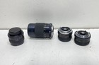 Lot Of 4 Assorted Camera Lenses