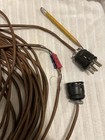 Hammond Organ Leslie Cable   50    Thin Brown 5 Pin Male To 5 Pin Female -repaired